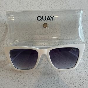Quay call the shots cat eye sunglasses